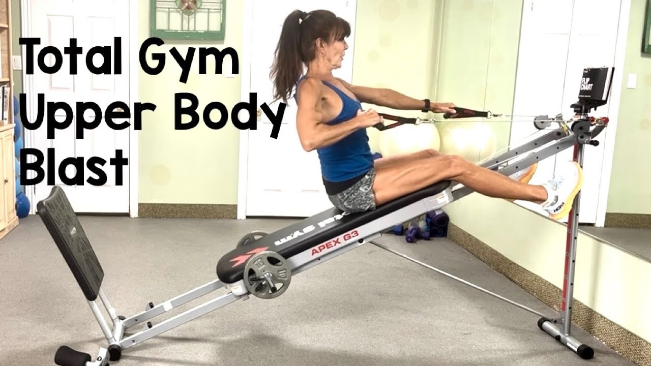 Total Gym UPPER BODY BLAST - включая много упражнений на спину