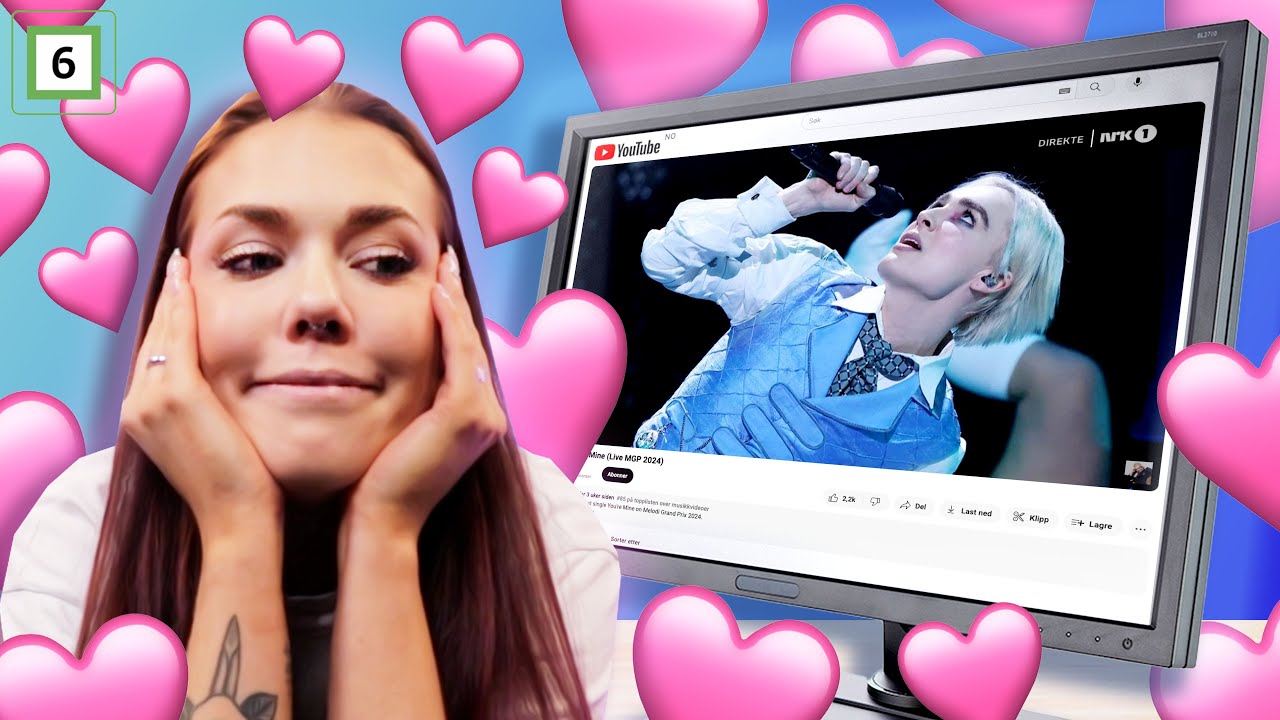Tonje ble OBSESSED med Mileo fra MGP (Musikkvideo Behind The Scenes)