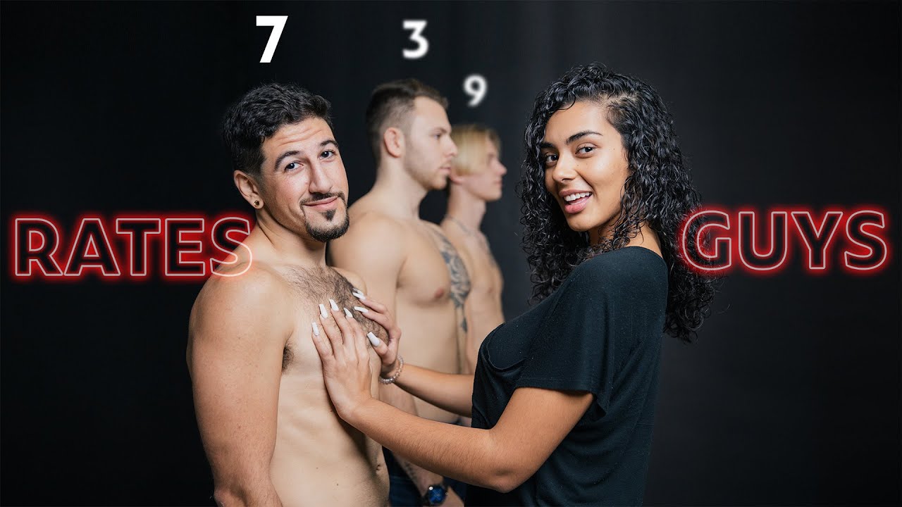 1 Girl vs 10 Guys: Rating Guys Based On Body Hair