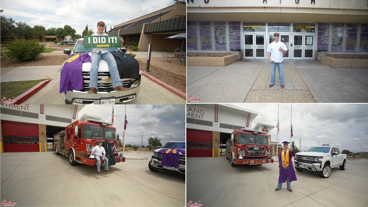 This 2023 Midland High School graduated as a official Midland Firefighter at the young age of 18!