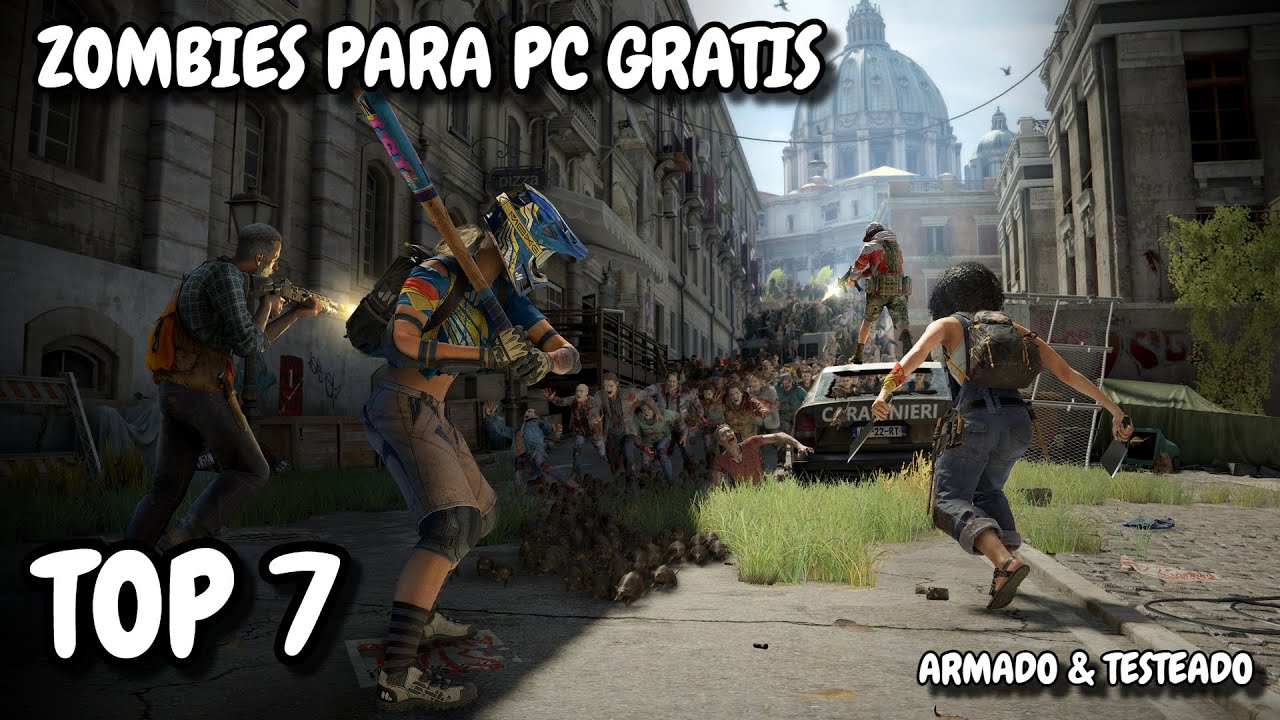 TOP 7 LOS MEJORES JUEGOS DE ZOMBIES PARA PC | ARMADO Y TESTEADO