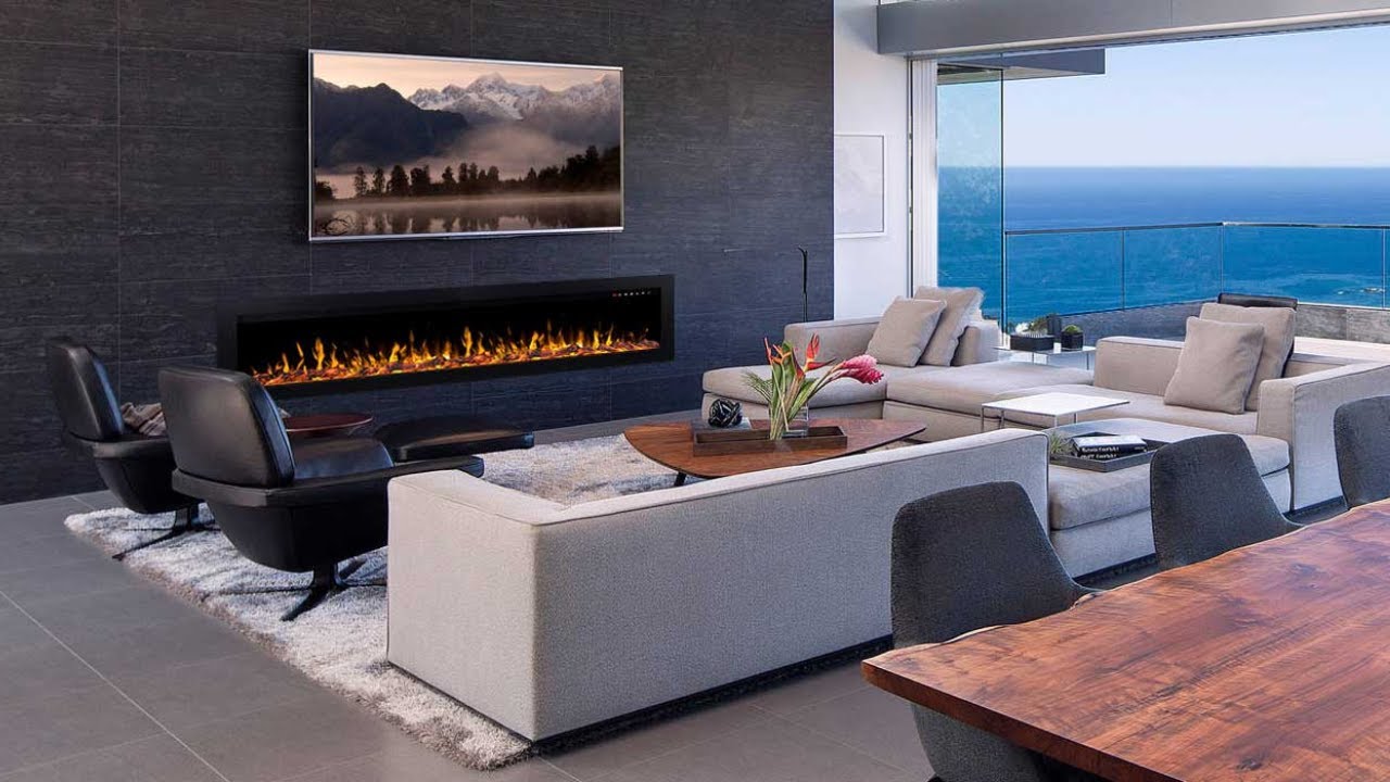 Moda Living Sonata Built-in Recessed Electric Fireplace