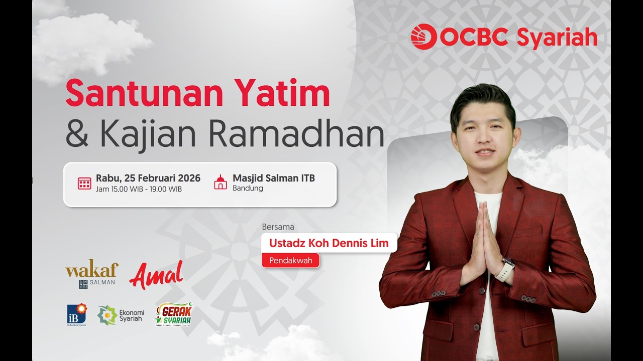 🔴: Ustadz Koh Dennis Lim | Kajian Ramadhan dan Santunan Anak Yatim
