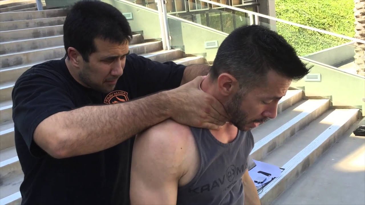 Krav Maga Unyted Yellow Belt (choke from behind)