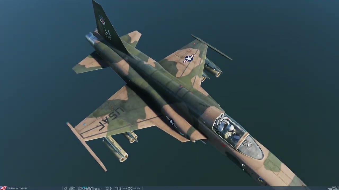 DCS - CAS F-5E Death Ride