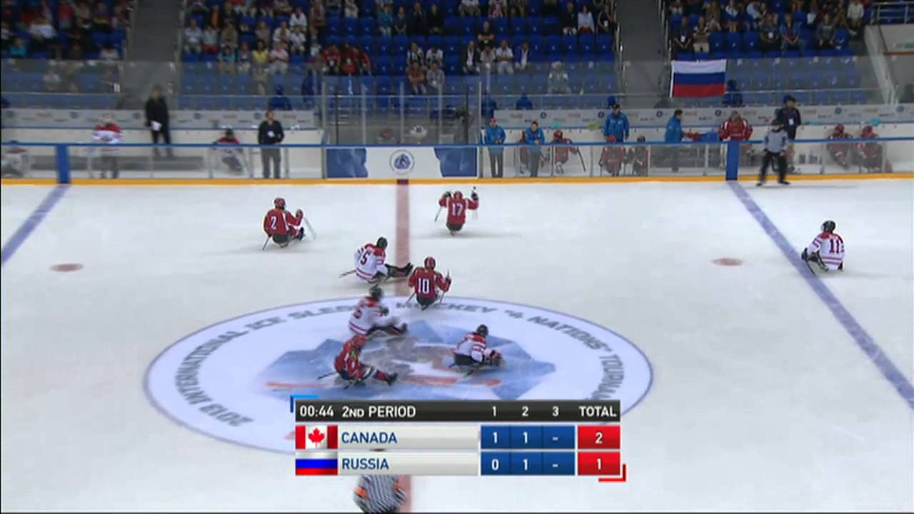 Semi-final 2 - International Ice Sledge Hockey Tournament 