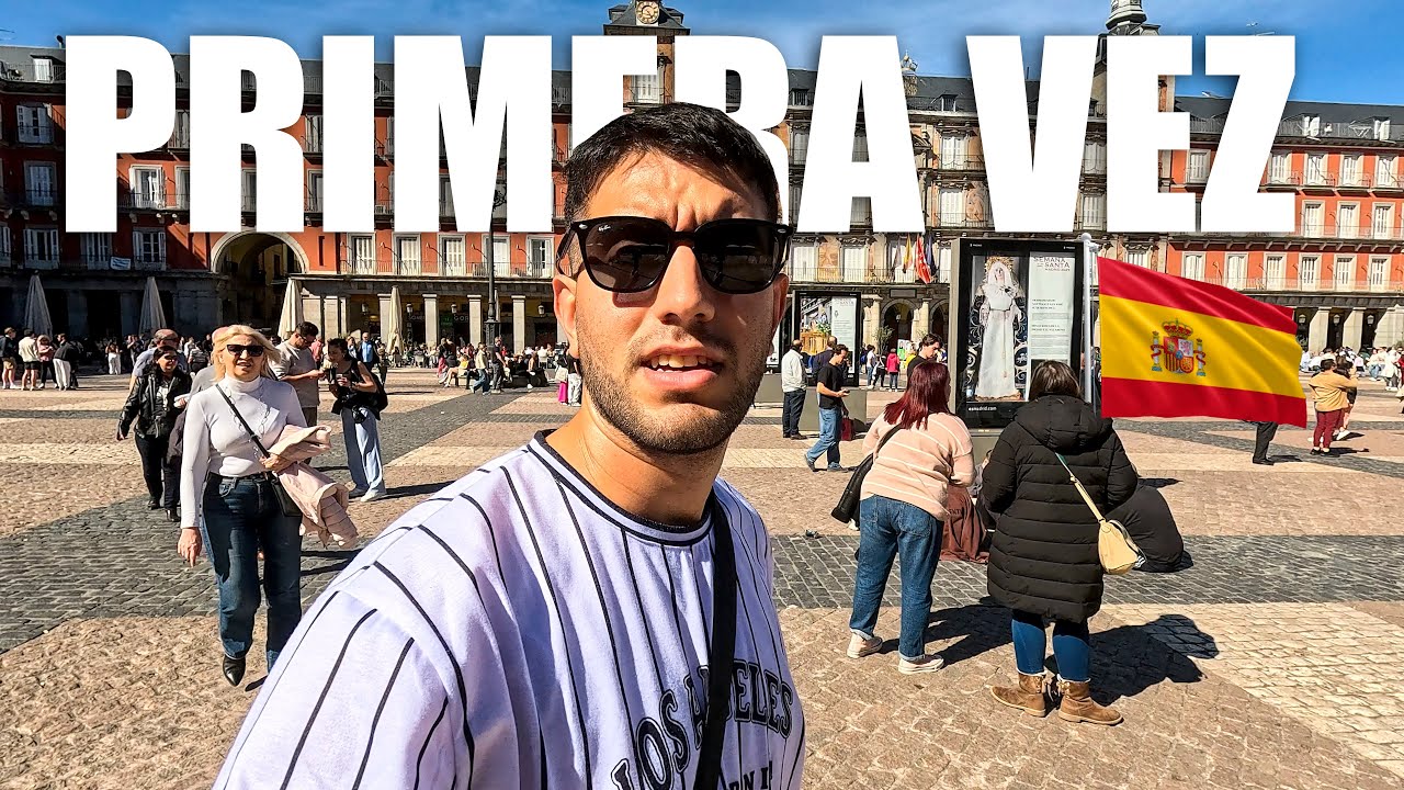 VIAJE a ESPAÑA 🇪🇸 Mi PRIMERA vez en EUROPA| MADRID #1 [2026]