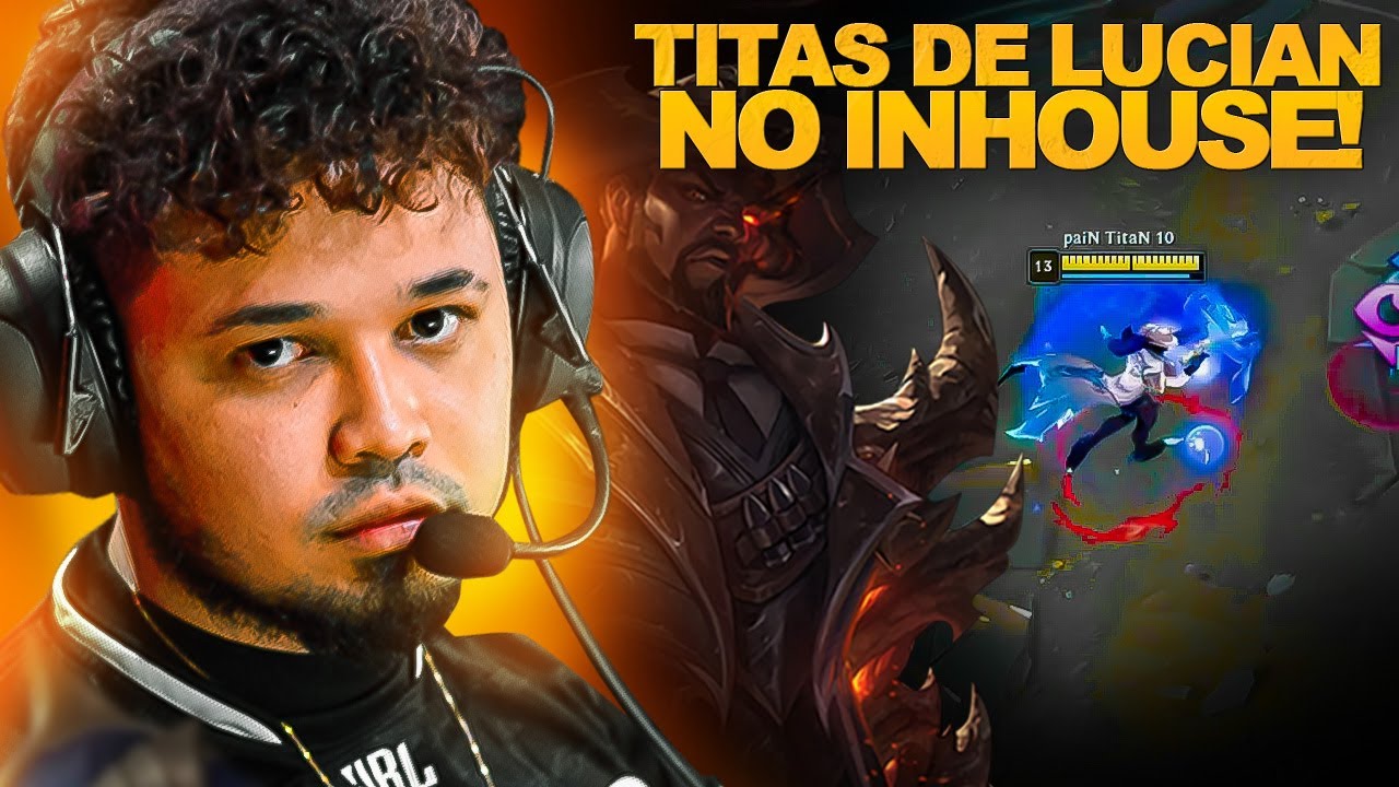TITAN PEGOU LUCIAN NO INHOUSE E DESTRUIU O GAME!