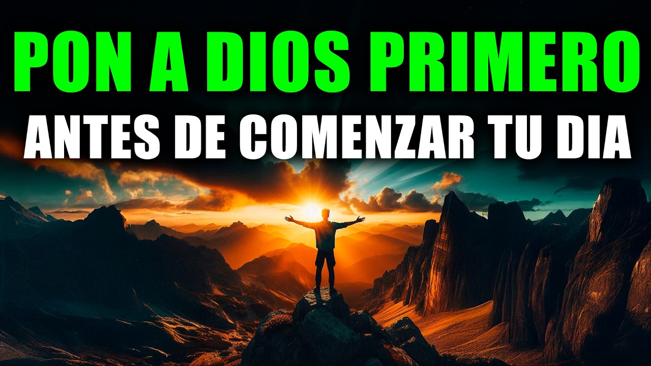 Gracias Dios Mío por TODO Lo Que Me Das | PODEROSA ORACION DE LA MAÑANA
