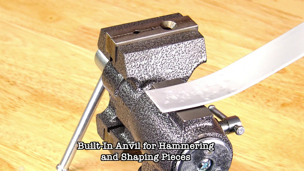 2-1/2 Inch Clamp-on Swivel Hobby Vise