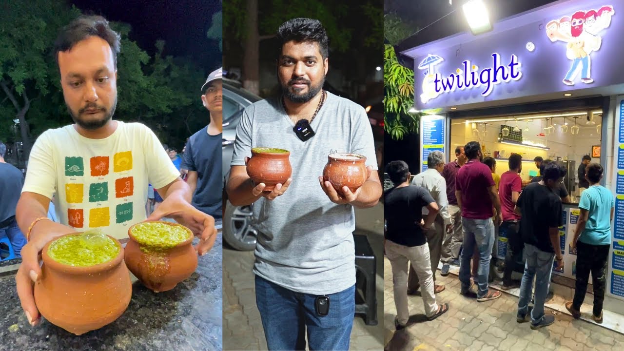 રાજકોટ મા મટકી સોડા માટે બહુ મોટું નામ😆રાત્રે 9 વાગ્યા પછી ચક્કા જામ😆Twilight Soda Rajkot