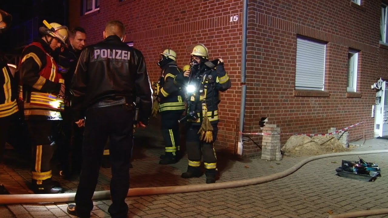 Drei Verletzte bei Küchenbrand in Hasbergen