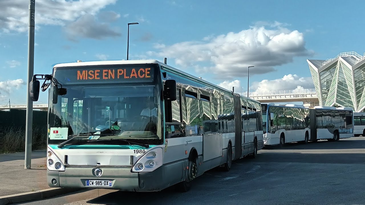 Bus 4609 RATP CAP Saclay | Citelis 18 N°1986 | Christ de Saclay - Moulon