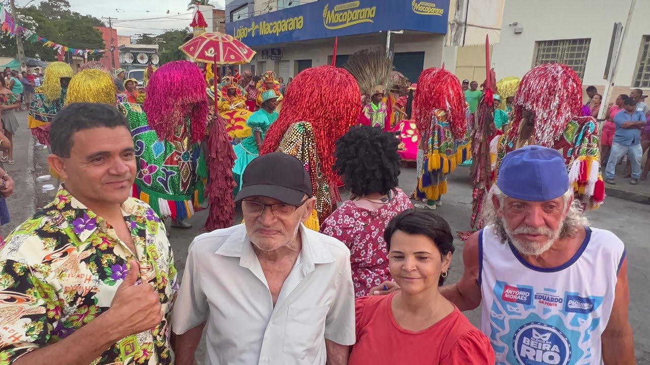 MARACATÚ LEÃO DAS FRONTEIRAS DE ITAMBÉ NO CARNAVAL DE MACAPARANA.
