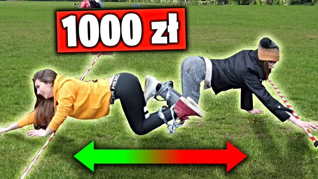 KTO PIERWSZY PRZEJDZIE PRZEZ METE WYGRYWA 1000 ZŁ CHALLENGE *dusił go!!* LUURE Z EKIPA