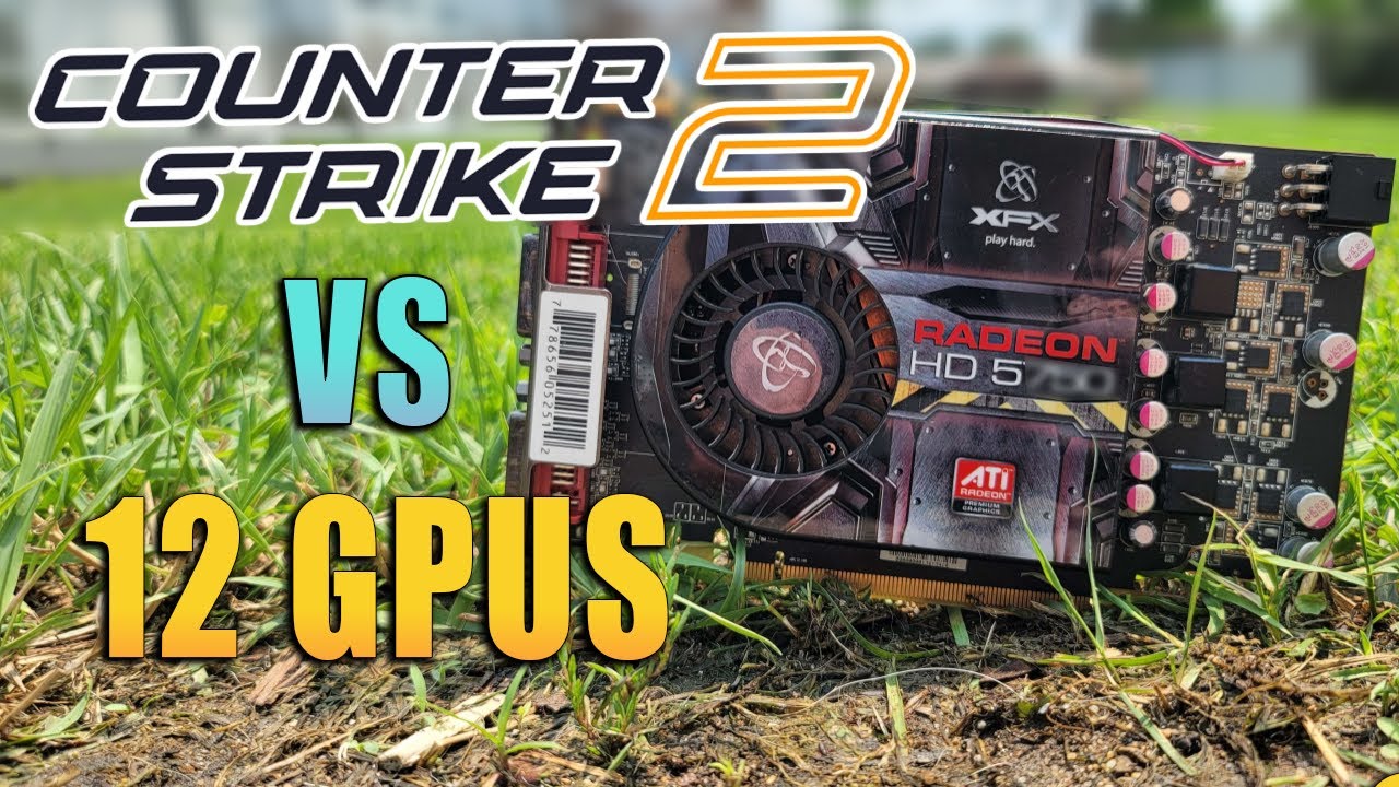 What's The Oldest GPU That Runs CS2 at 60 FPS? - 12 Graphics Cards Tested 2023