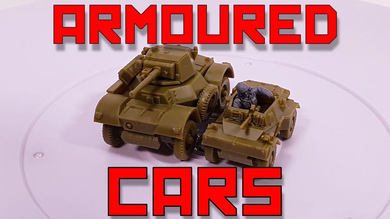 FoW Daimler Armoured Car Troop [15mm]