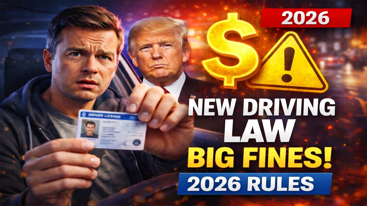 URGENT 2026 Driving Rules USA | Risk of License Loss | Heavy Fines Explained