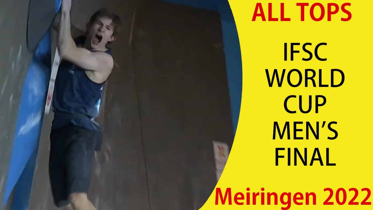 Colin Duffy Tops The Boulder 3 Times! Meiringen 2022 Men's Boulder Final ALL TOPS