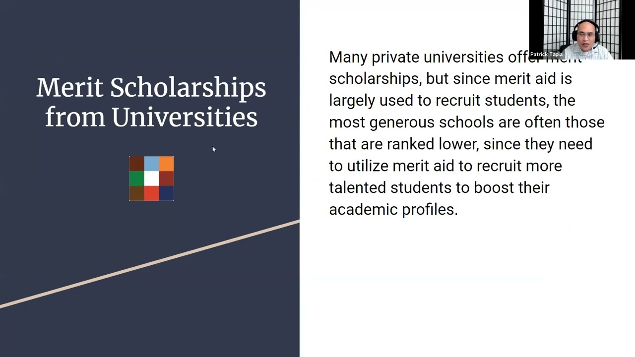 10 Things to Know For Winning Merit Scholarships (2024 College Admission/ Application Tips)