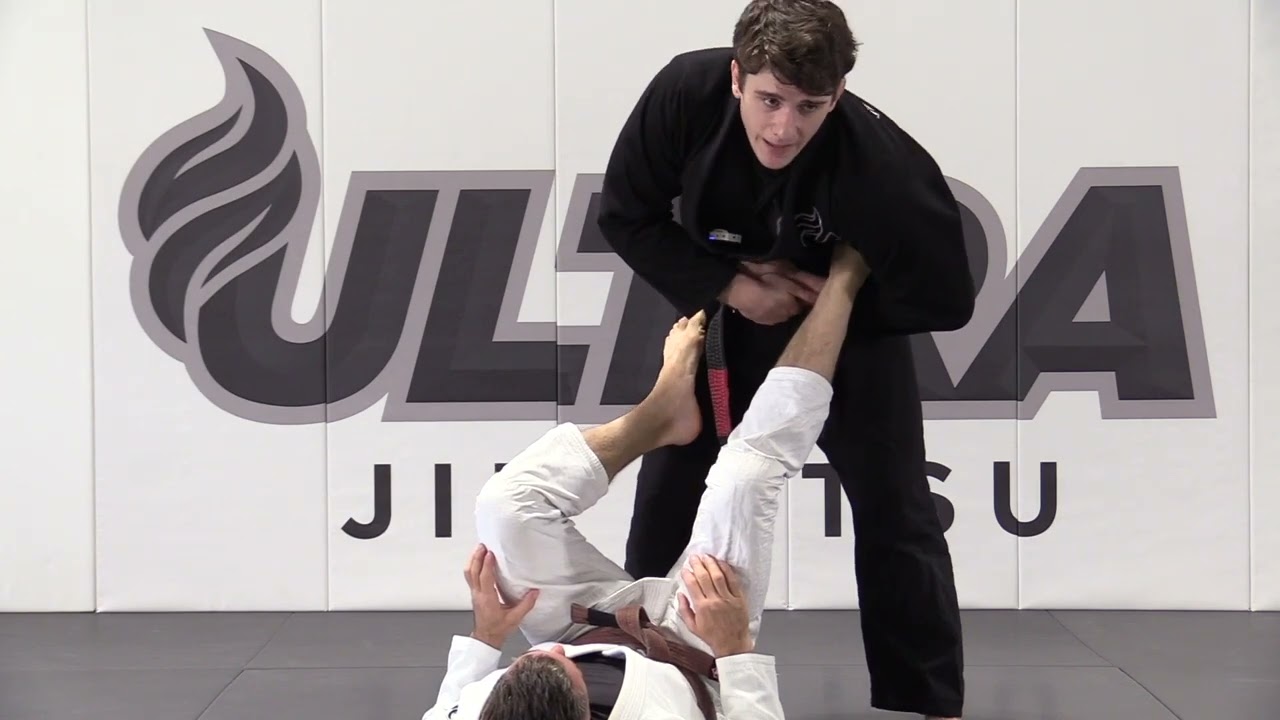 Ankle Lock - BJJ OPEN GUARD