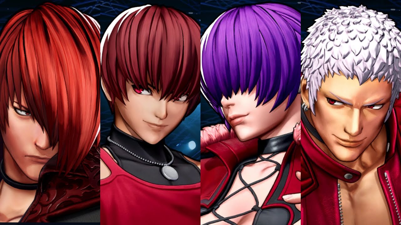 Iori vs Orochi Chris Shermie Yashiro - KOF XV