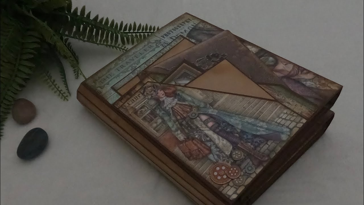 Folio with Stamperia - Lady, Sir vagabond and Seaworld