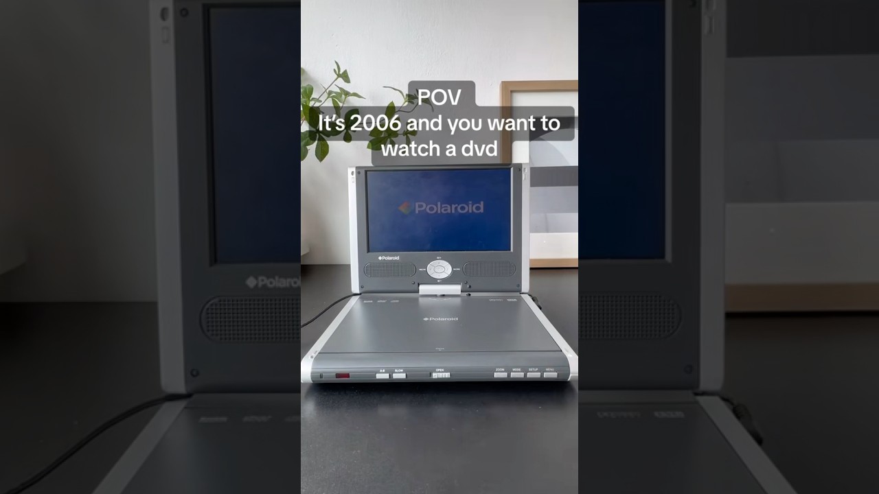 Found my old DVD player! Let me know if you used to use one of these. #dvdplayer #nostalgic #tech