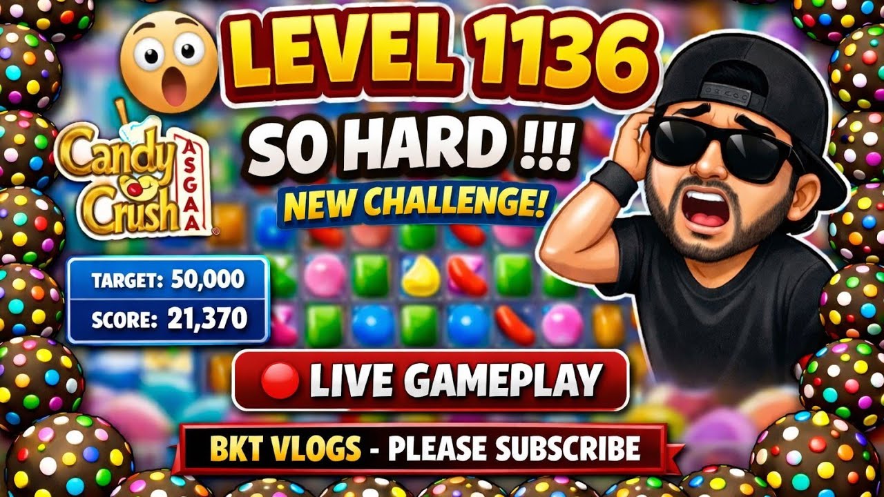 Candy Crush Saga 🔥 Impossible Level Clear | Last Move Win Move Se Jeet 😳 Candy Crush Saga Must Watch