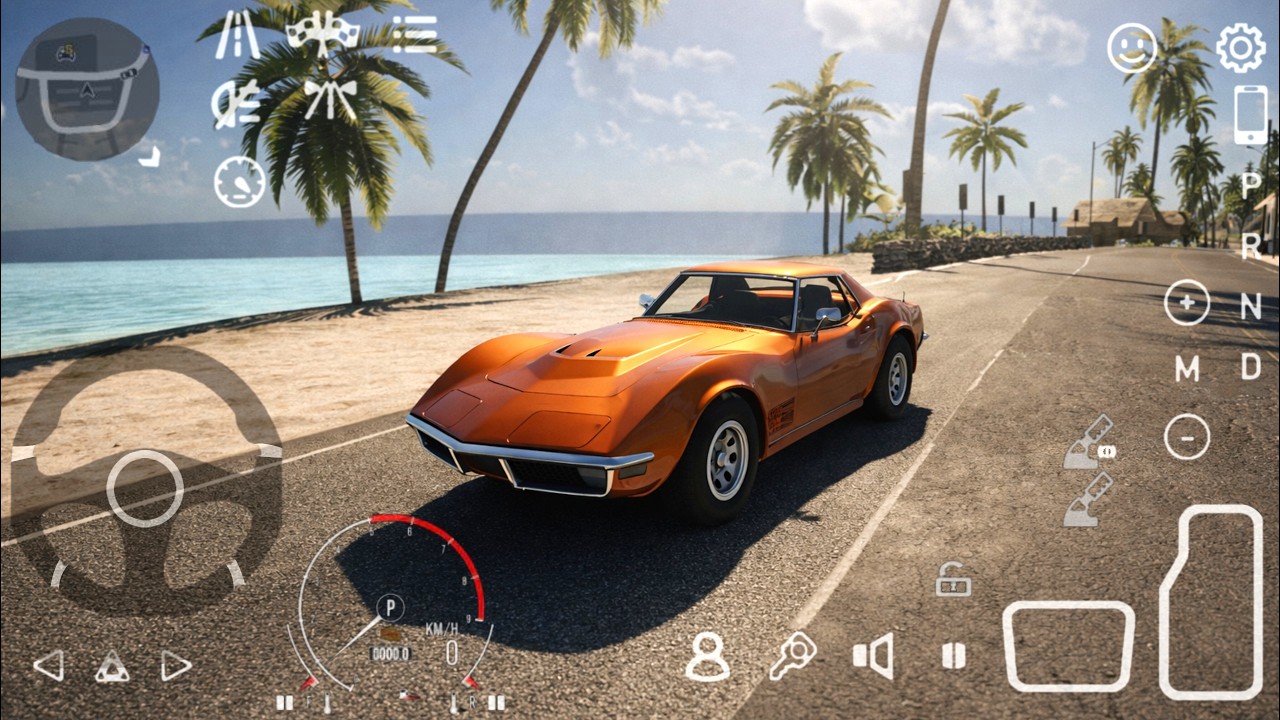 Chevrolet Corvette C3 Driving 4K🚗❤️‍🔥 - Car Parking Multiplayer 2