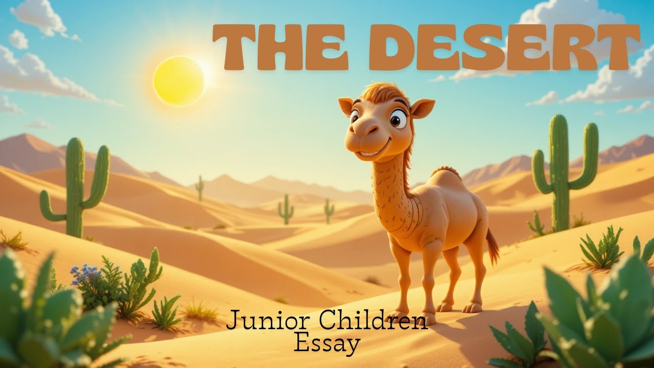 The Desert 🌵 | Learn About Deserts for Kids | Easy English