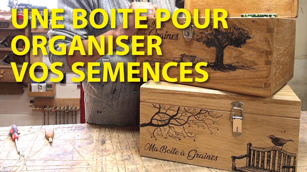 Comment organiser tes graines avec une bo&icirc;te DIY ?