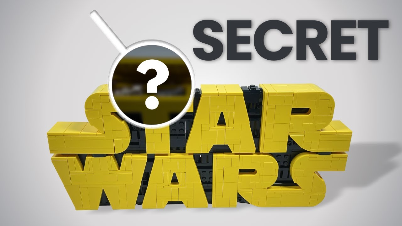LEGO Speed Build: Star Wars Brick-Built Logo [75407]