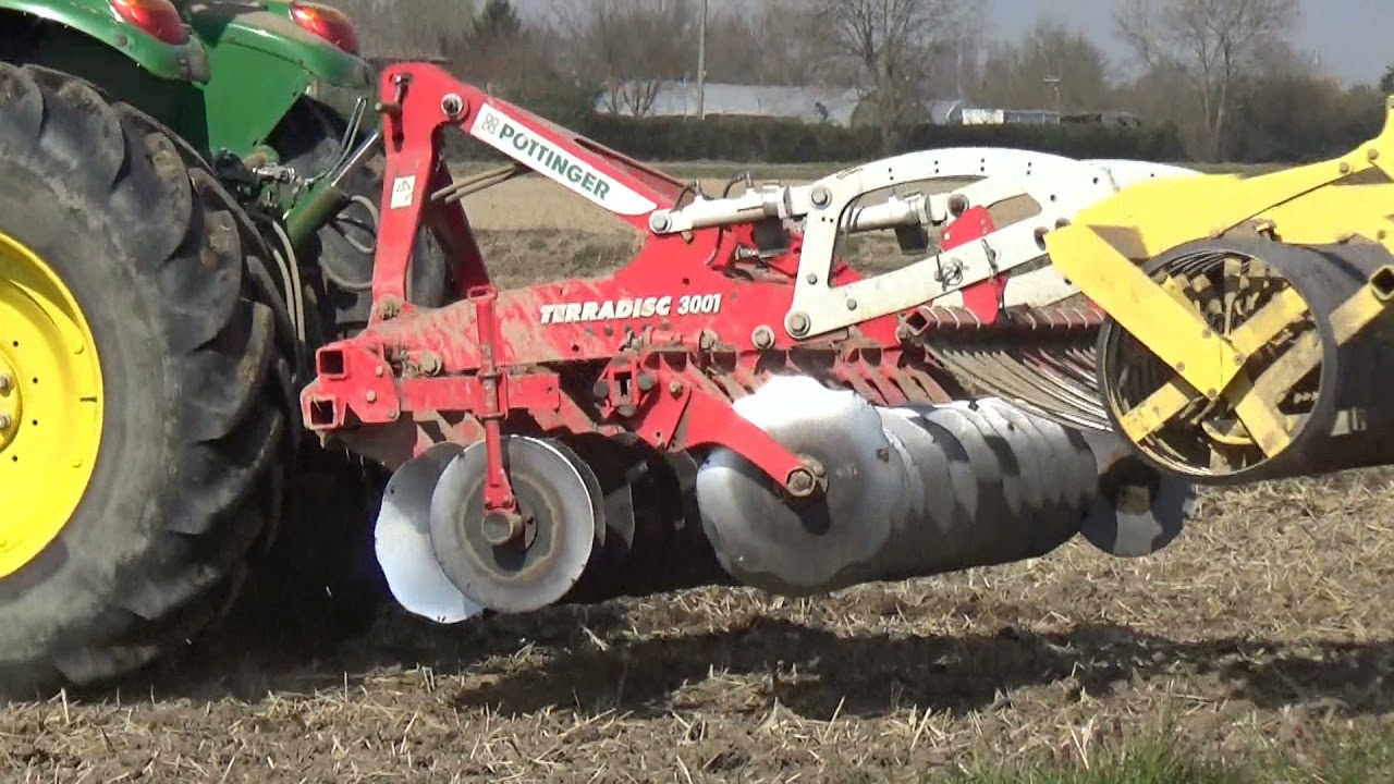 1037-HD)-C.Grande di Gaggiano MI-Discatura terreno per risaia 25-03-2021 (Videocamera)