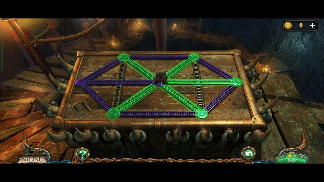 Lost Lands 1 Rails Chest Puzzle Solution | Mine Cart Rails Mini Game Full Guide Clue Hunter 1M