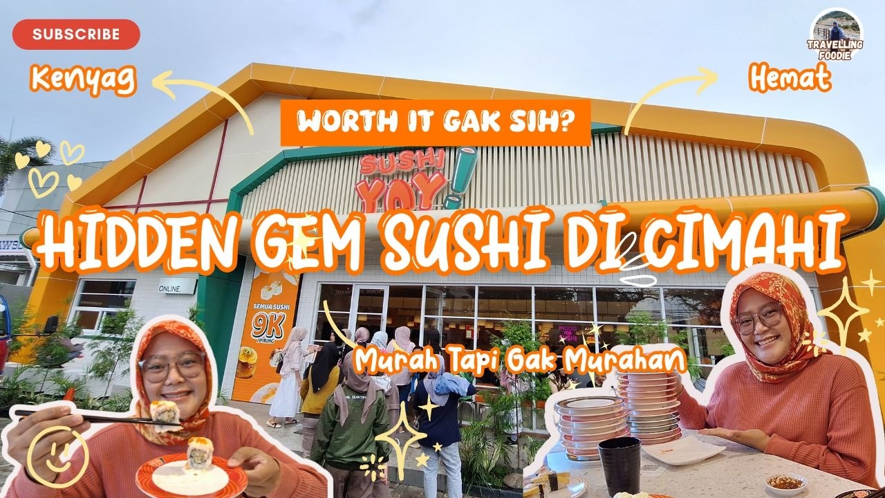 Sushi Viral di Cimahi? Cobain Sushi Yay, Murah dan Enak! #sushiyay #kulinerbandung #kulinercimahi