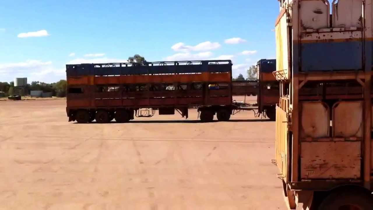 Yard tour of Road Trains of Australia Longreach