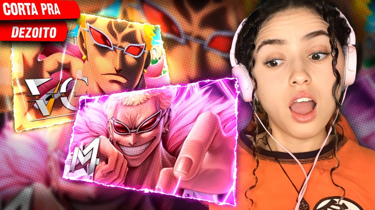 Rap do Doflamingo (One Piece) - M4rkim | VGBeats #react (2 em 1)