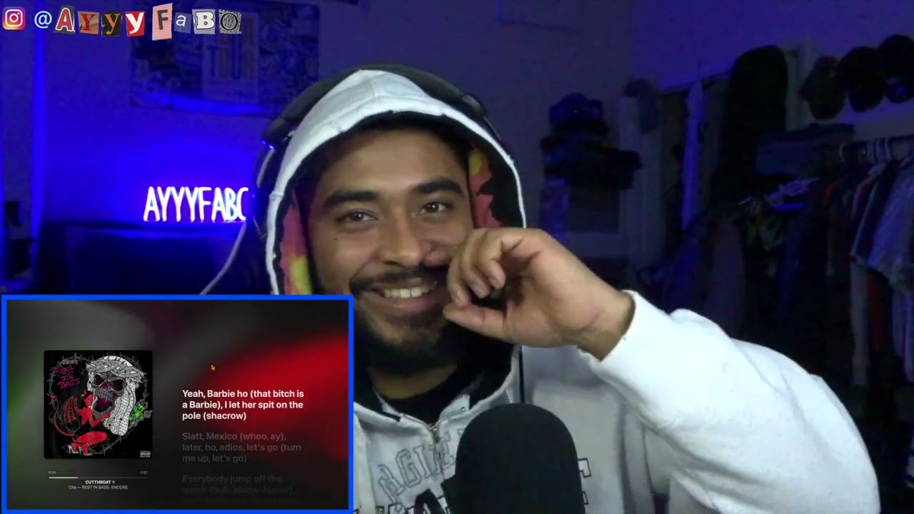 Реакция AyyyFabo на песню Che - 