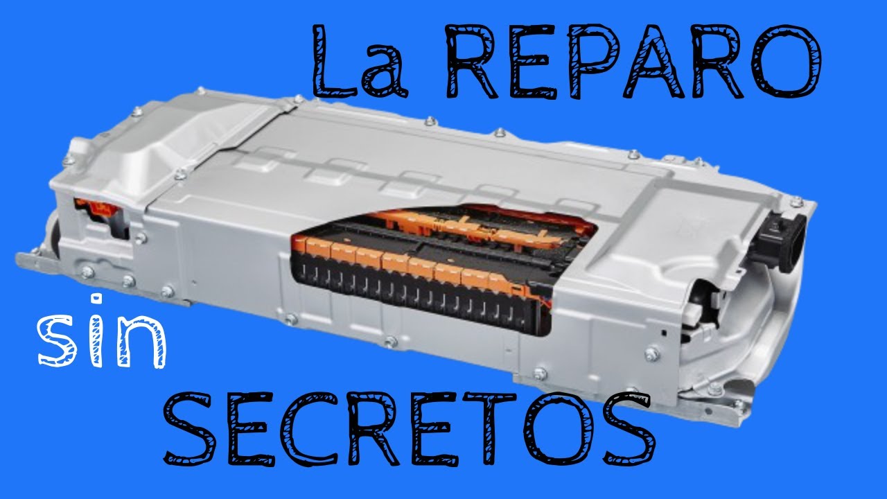 ♻️Reparar la 🔋BATERÍA de alta tensión HV de un TOYOTA ➠ PASO a PASO “2023”  Español #parte1
