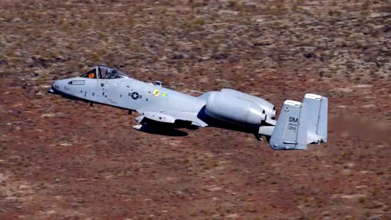 A-10s at Star Wars Canyon November 2017