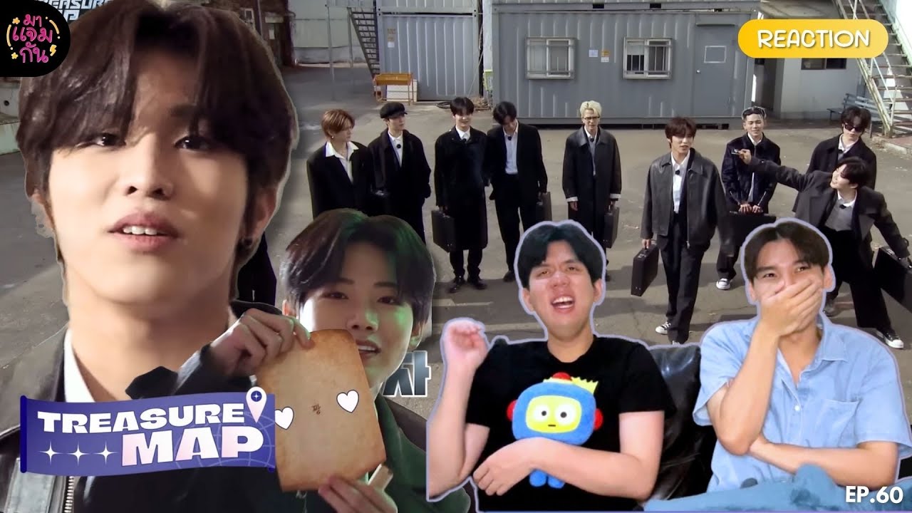 [REACTION] TREASURE MAP EP.60 💼 최고액 돈가방을 잡아라! 💵 007 MONEY BAG | ทีแมพกลับมาแล้ววว