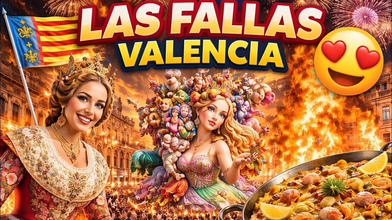 Fallas de Valencia 2026 | Monumento fallero impresionante