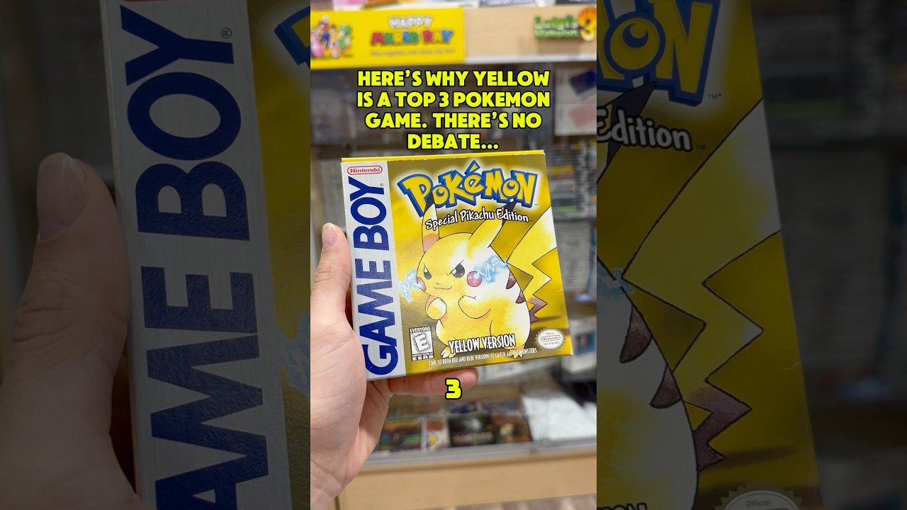Here&rsquo;s why Pok&eacute;mon Yellow is a top 3 Pokemon game