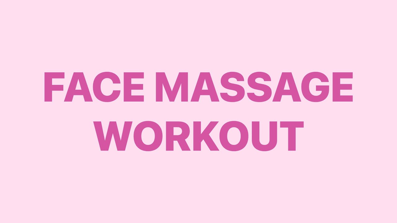 3-минутная тренировка по массажу лица//Программа полного массажа лица