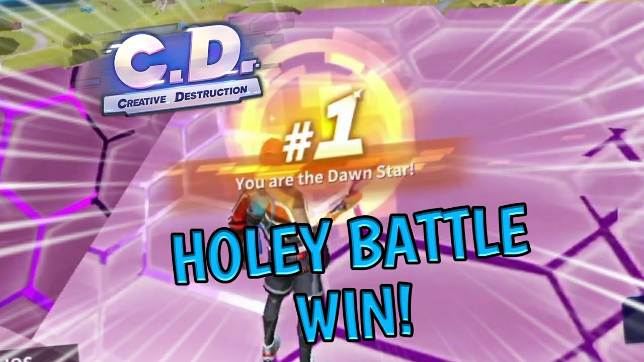 HOLEY BATTLE LTM WIN! | Creative Destruction Gameplay | Marasukie
