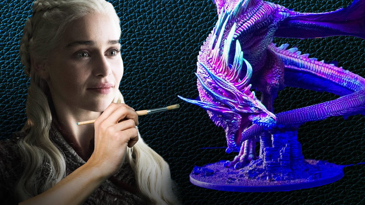 How to Create TWO Paint Schemes on ONE DND Dragon Model