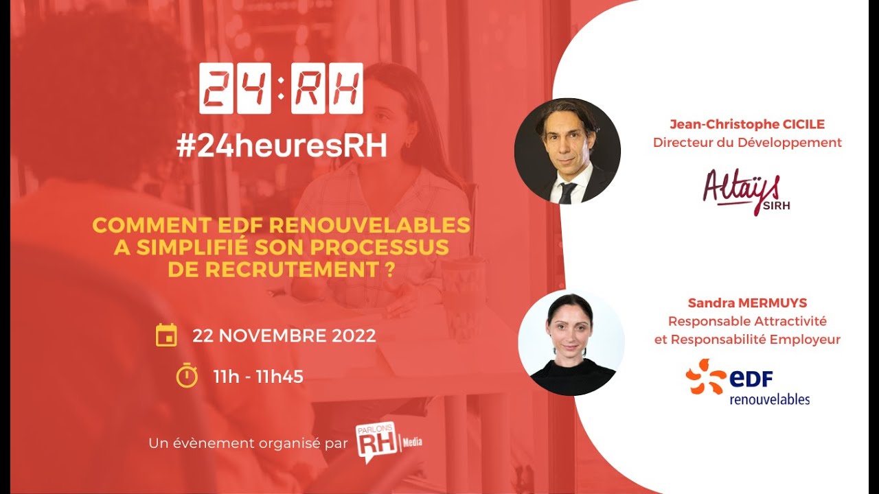 Comment EDF Renouvelables a simplifié son processus de recrutement ?