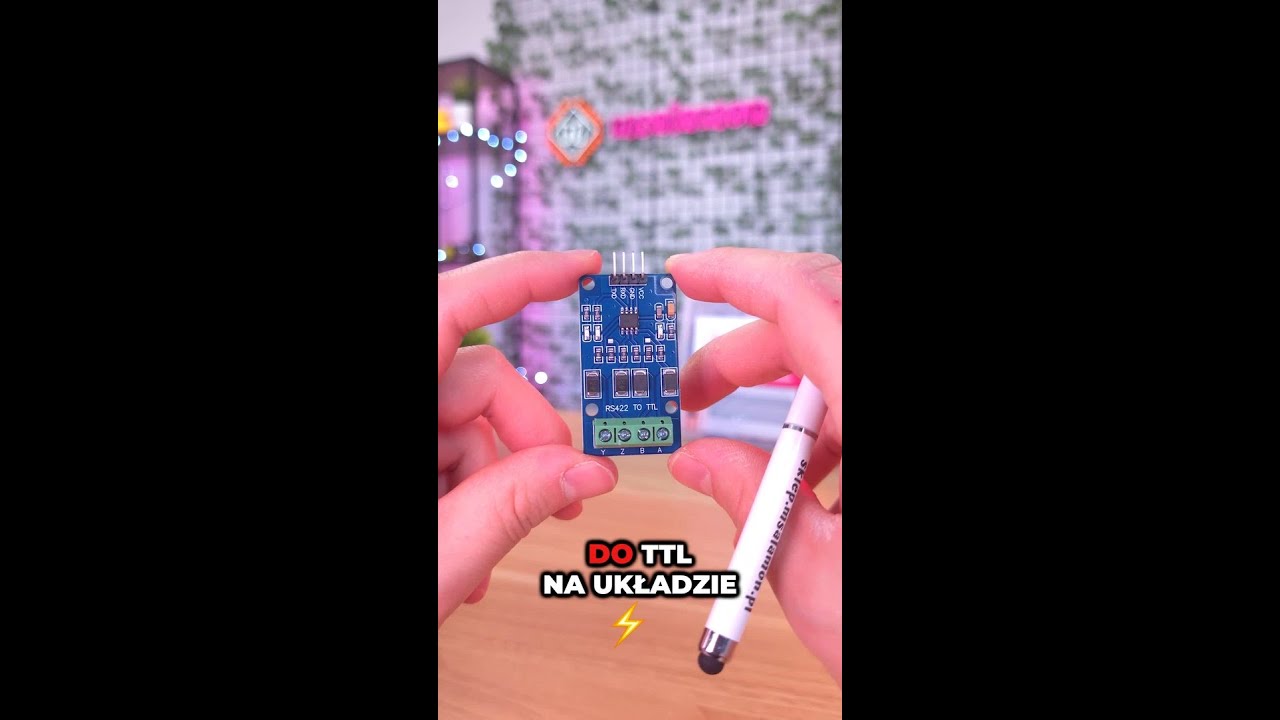 RS-422 do TTL na 1 km? MAX490 ogarnia full-duplex!