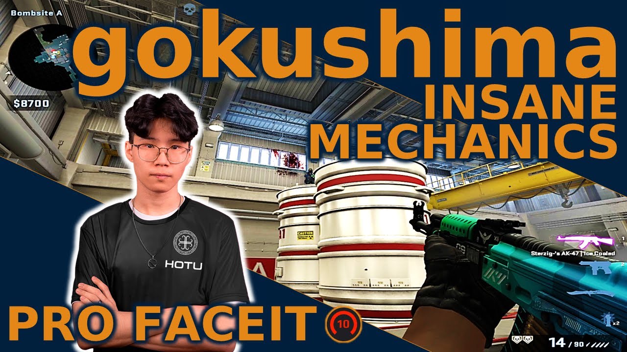 6000 ELO gokushima! HIGHLIGHTS ONLY🔥 (30/16) - PRO FACEIT LVL 10 - CSGO POV Highlights